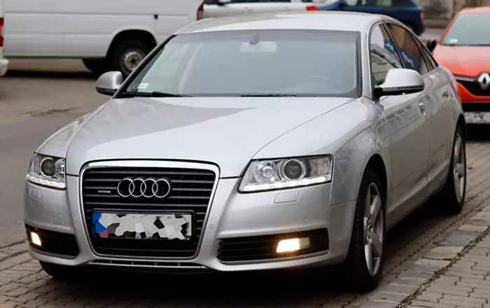 Audi A6 C6 Type: 4F Budapesten a Mr utcban