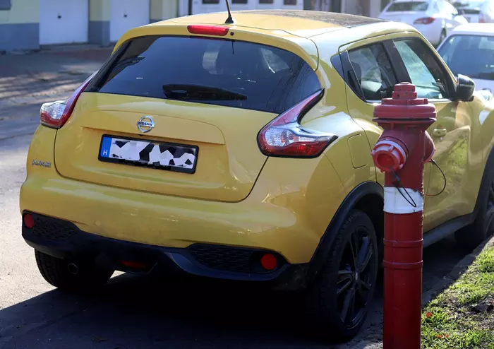 A Nissan Juke htulja