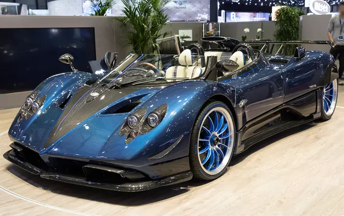 Pagani Zonda HP Barchetta a Genfi Autszalon autkilltson